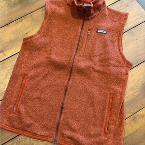 Patagonia Rust Fleece Vest